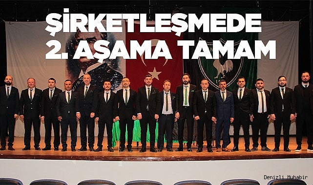 Denizlispor şirketleşme çalışmalarında ikinci aşamayı tamamladı