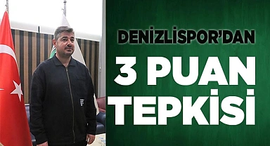 Denizlispor yönetiminden 3 puanını silen TFF’ye tepki