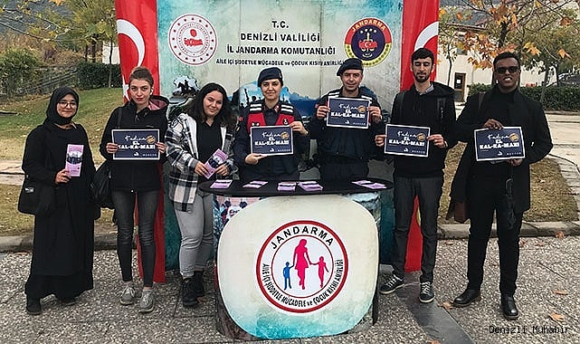 Jandarma kadına yönelik şiddetle mücadelede farkındalık oluşturdu
