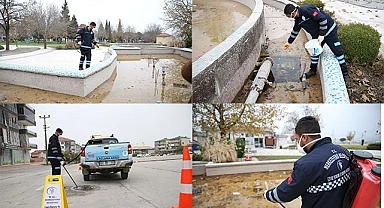 MERKEZEFENDİ’DE HALK SAĞLIĞI İÇİN İLAÇLAMALAR DEVAM EDİYOR