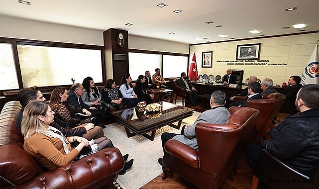 MHP'den Başkan Zolan’a ziyaret