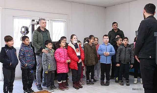 MİNİK ÖĞRENCİLER PET KAFE’Yİ ZİYARET ETTİ