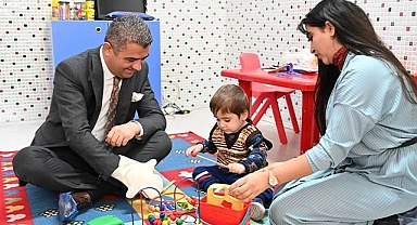 Özel çocuklara her yaşta eğitim