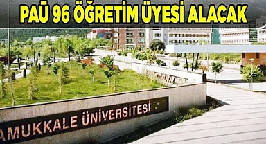 PAÜ, 96 öğretim üyesi alacak