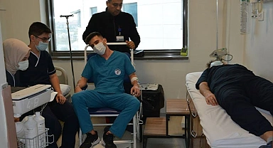 PAÜ Hastanesinde Gerçeği Aratmayan Tatbikat Yapıldı