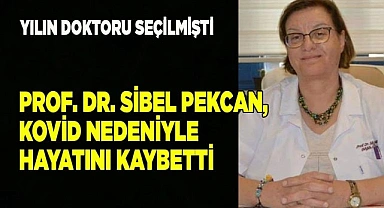 Prof. Dr. Sibel Pekcan, kovid nedeniyle hayatını kaybetti