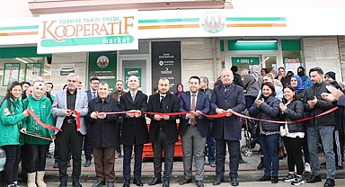 Sarayköy’de Tarım Kredi Kooperatif Market Açıldı