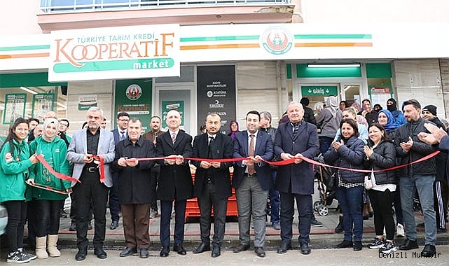 Sarayköy’de Tarım Kredi Kooperatif Market Açıldı