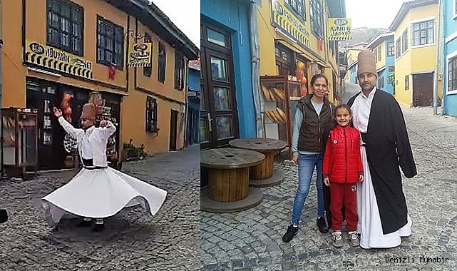 Semazenler tarihi sokakta döndü