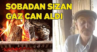 Sobadan sızan gaz can aldı
