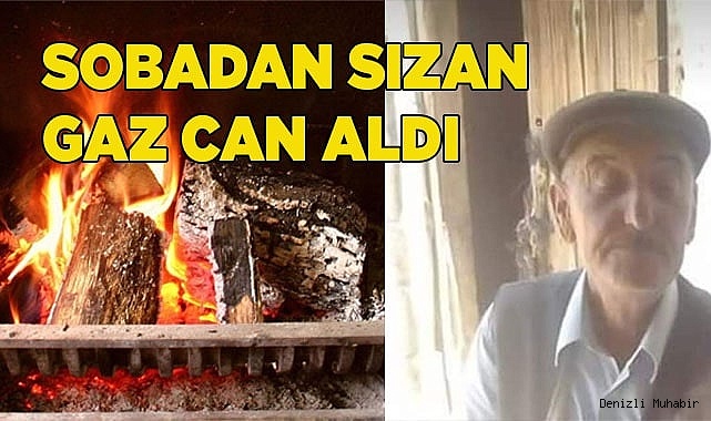 Sobadan sızan gaz can aldı