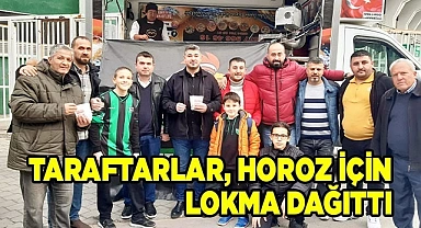 Taraftarlar, Denizlispor için lokma hayrı yaptı