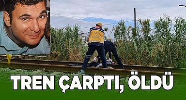 Trenin çarptığı şahıs hayatını kaybetti