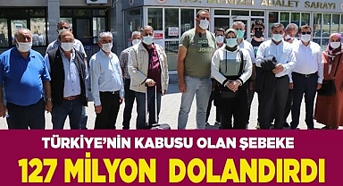 Türkiye’nin kabusu olan şebekeden 127 milyon 405 bin TL’lik senet dolandırıcılığı