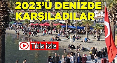 2023’ü denizde karşıladılar
