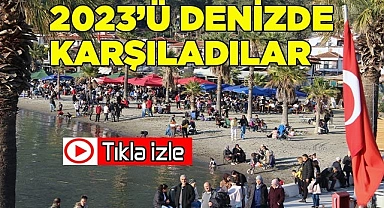 2023’ü denizde karşıladılar