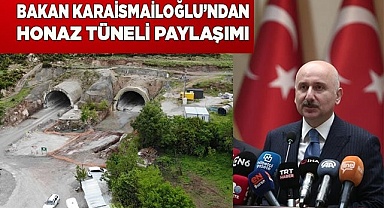 Bakan Adil Karaismailoğlu'ndan Honaz Tüneli paylaşımı