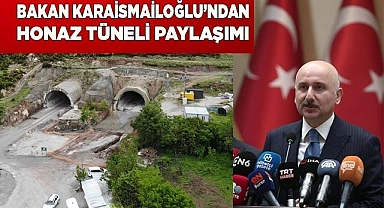 Bakan Adil Karaismailoğlu'ndan Honaz Tüneli paylaşımı