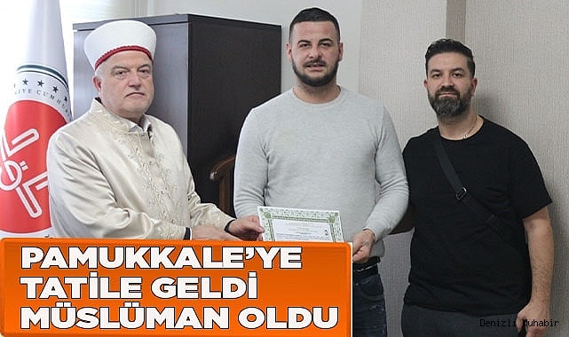 Barthelemy'di, 'Muhammed Mehdi' ismini alarak Müslüman oldu