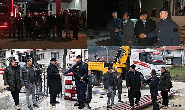 Başkan Şevik, mesaideki personelini ziyaret etti, yeni yıllarını kutladı