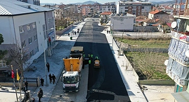 Başkan Zolan Bozkurt’ta üstyapı çalışmalarını inceledi