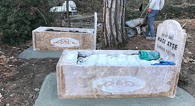 Buldan’ın tek kadın evliyası olan Hacı Aşa kabri yenilendi