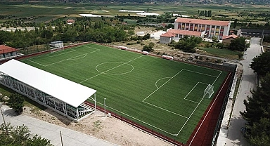 Çameli İlçe Stadyumu yeniledi