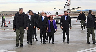 CHP lideri Kılıçdaroğlu'nun Denizli programı başladı