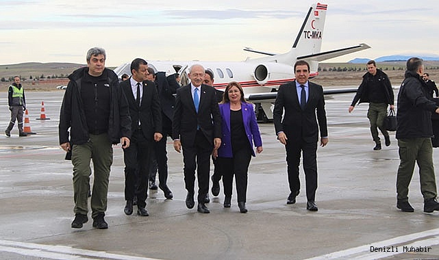 CHP lideri Kılıçdaroğlu'nun Denizli programı başladı