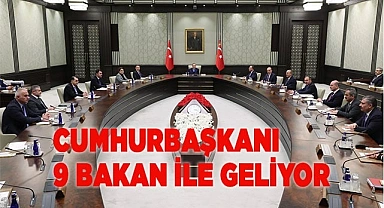 Cumhurbaşkanı Erdoğan Denizli’ye 9 bakanı ile gelecek