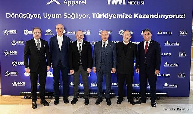 DENİB hazır giyimcilerin yeşil dönüşüm için yol haritasını belirlediği toplantıda yerini aldı