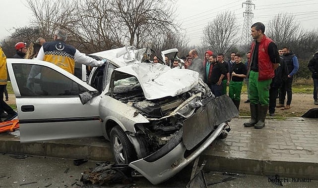 Denizli'de 1’i ölümlü 135 trafik kazası meydana geldi