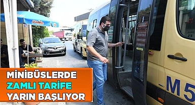 Denizli'de dolmuş ücretlerine zam