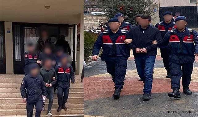 Denizli’de faili meçhul 21 olay aydınlatılarak 5 kişi tutuklandı