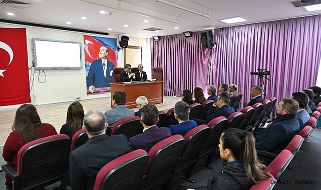 Denizli’de Halk Eğitimi Merkezi müdürleri toplandı