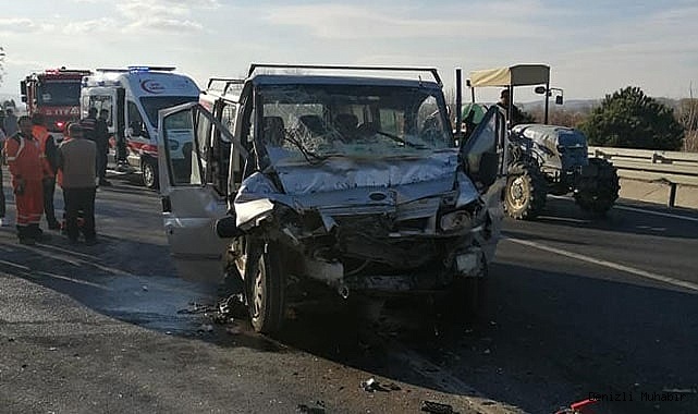 Denizli'de son 1 haftalık kaza bilançosu açıklandı