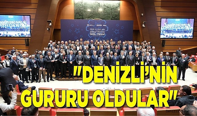 Denizli firmaları, ödüle doymuyor