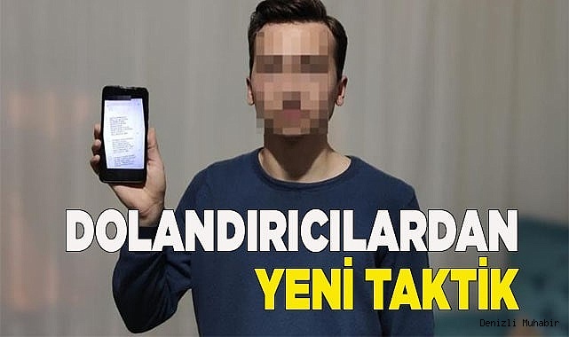 Dolandırıcıların taktiği bitmiyor