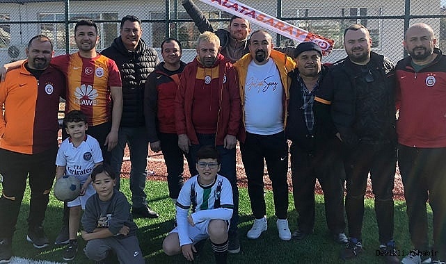 Galatasaray taraftarları özel çocukları ağırladı