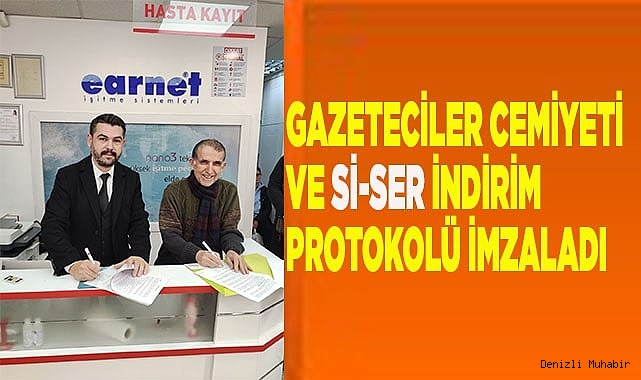Gazeteciler Cemiyeti ve Si-Ser  "Kulak ihmale gelmez" protokolü imzaladı
