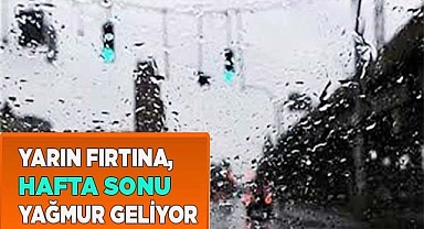 Hafta sonu yağmur geliyor