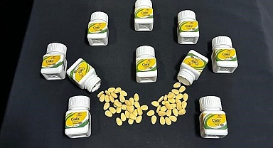 Kaçak cinsel haplar piyasaya sürülmeden bulundu