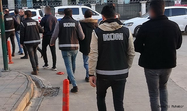 Kesinleşmiş hapis cezasıyla aranan 8 şüpheli tutuklandı