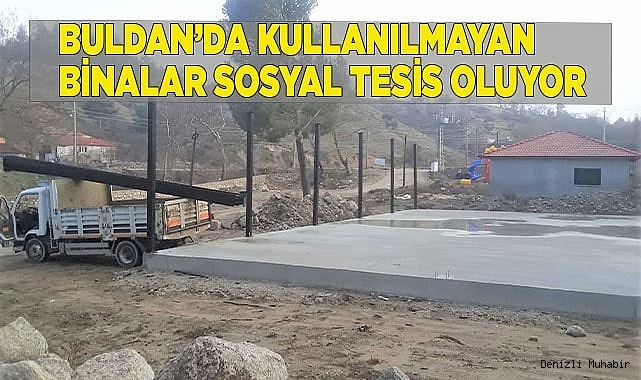 Kullanılmayan binalar sosyal tesis oluyor