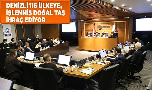 Maden Sektör Kurulu Toplantısı Denizli’de gerçekleşti