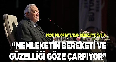 “Memleketin bereketi ve güzelliği göze çarpıyor”
