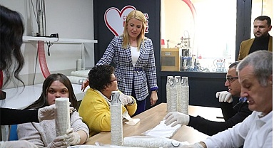 MERKEZEFENDİ’DE ÖZEL BİREYLER ÜRETİRKEN KAZANIYOR