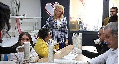 MERKEZEFENDİ’DE ÖZEL BİREYLER ÜRETİRKEN KAZANIYOR