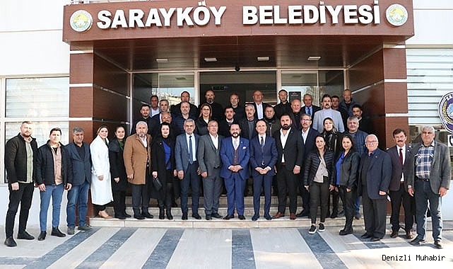 MHP'den Başkan Özbaş'a ziyaret
