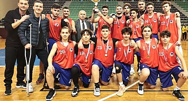 OKUL SPORLARI BASKETBOLDA ŞAMPİYON TED DENİZLİ